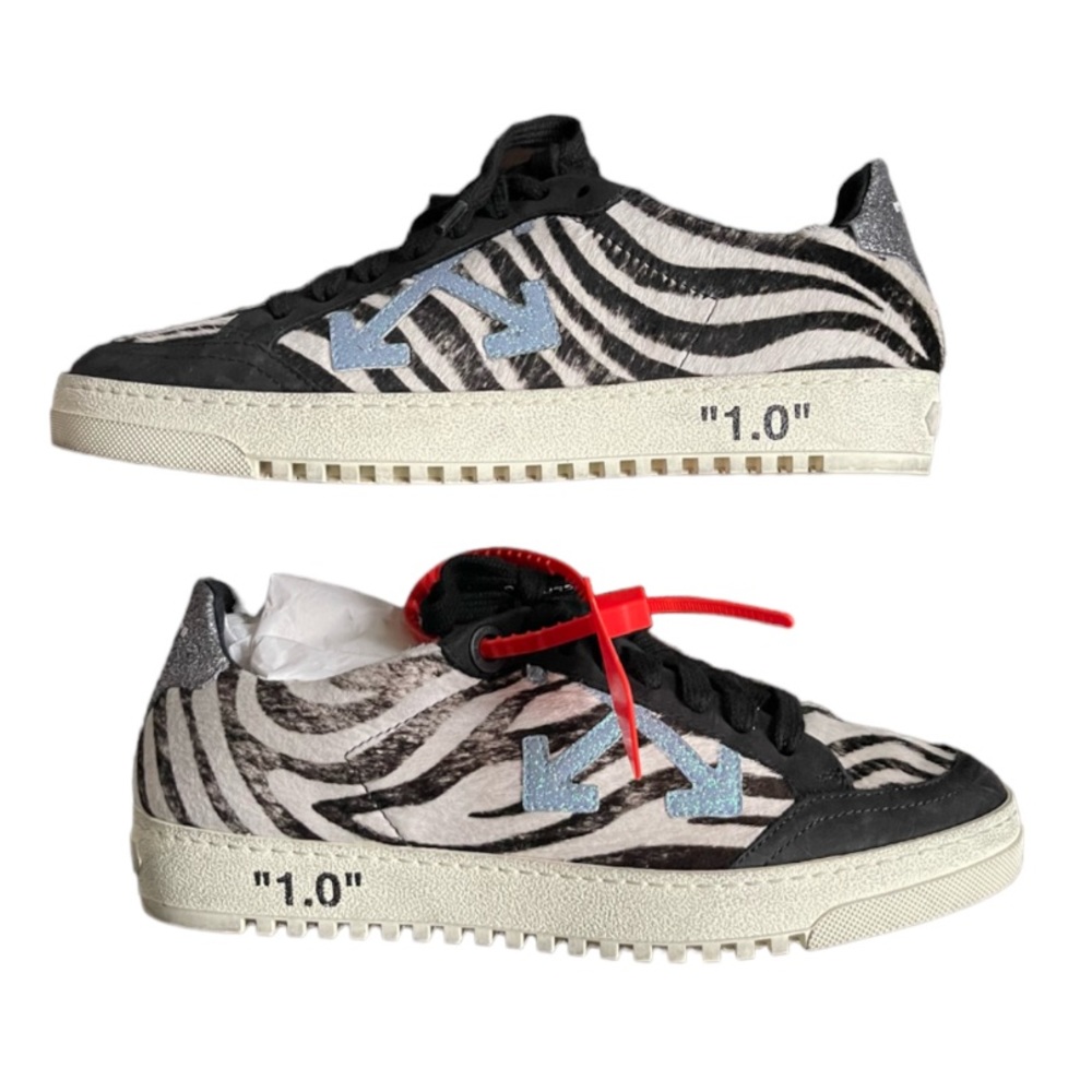 NEW: Off-White 2.0 Zebra Pony Hair Sneaker
